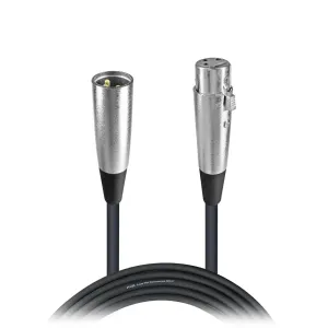 ProX XCP-XLR25 25 Ft. Balanced XLR-F to XLR-M Premium Audio Microphone Cable