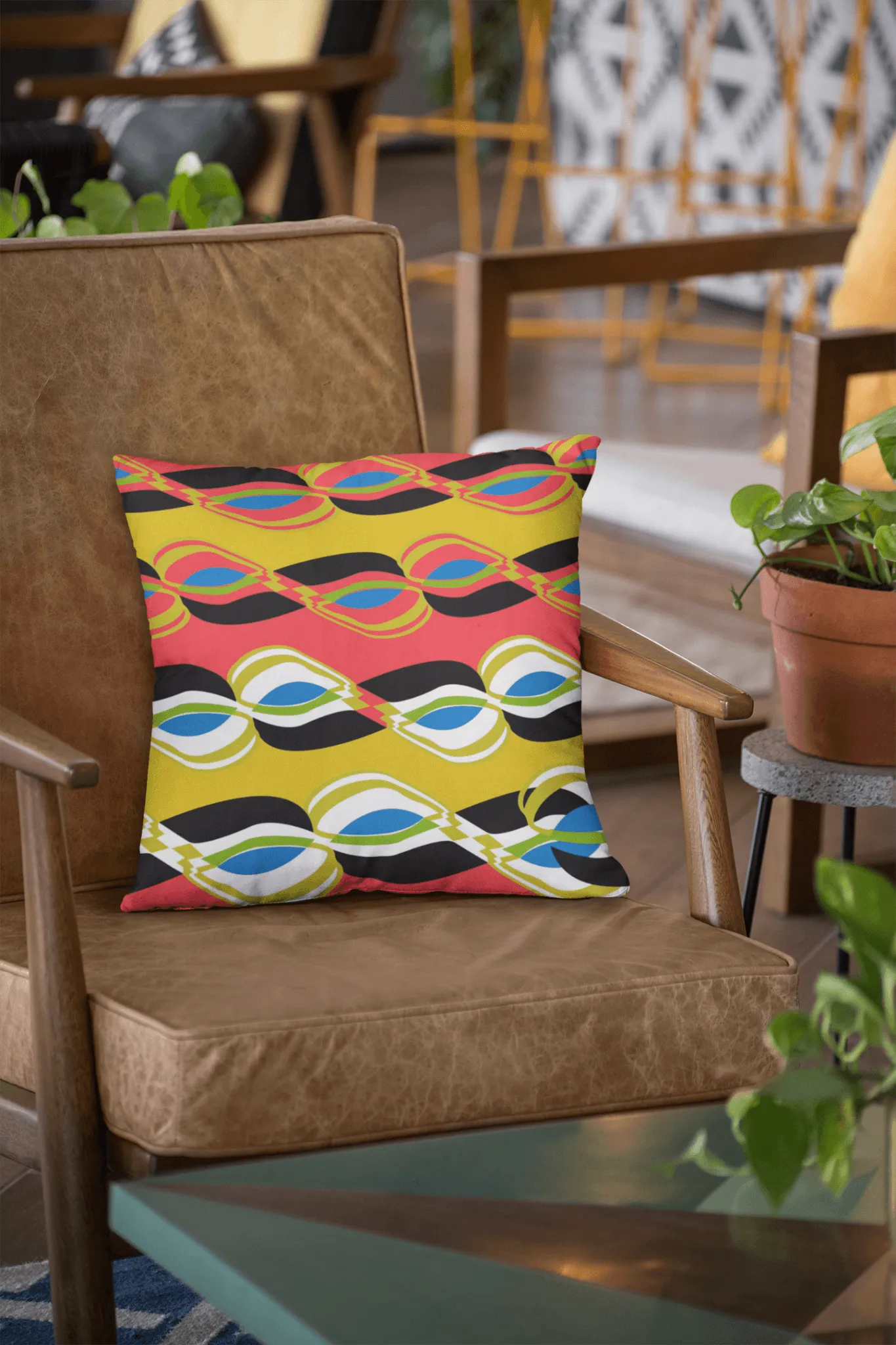 Psychedelic Vibez Pillow