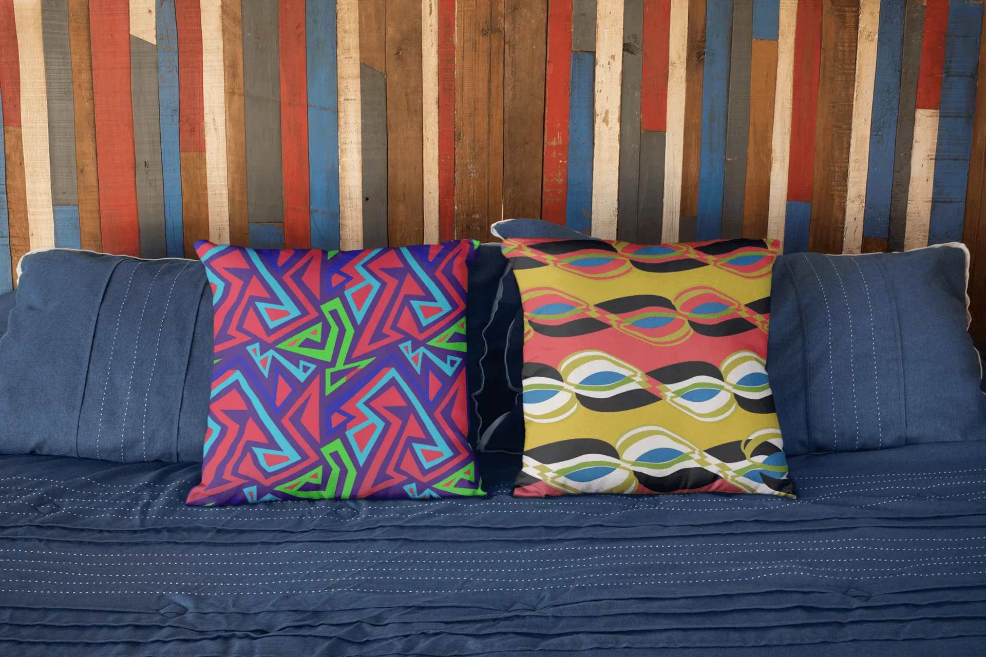 Psychedelic Vibez Pillow
