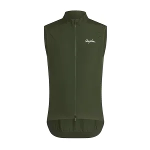RAPHA Core Gilet - Deep Olive Green/White KGW