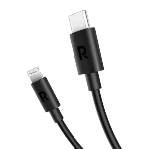 RAVPower RP-CB1020 TypeC-Lightning Cable 2m TPE Black