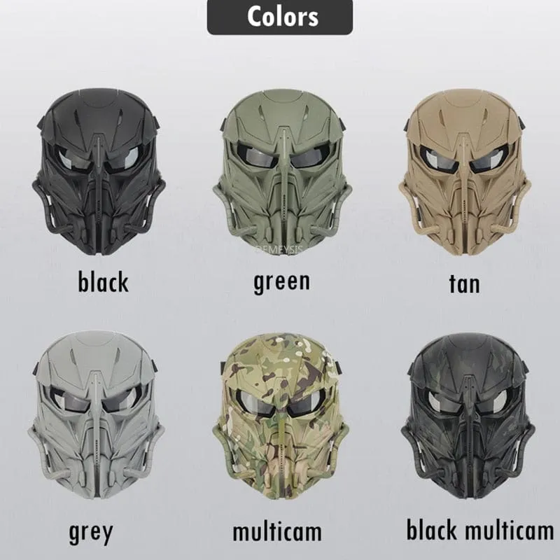 StealthGuard - Tactical Full Face Breathable Air-soft Helmet