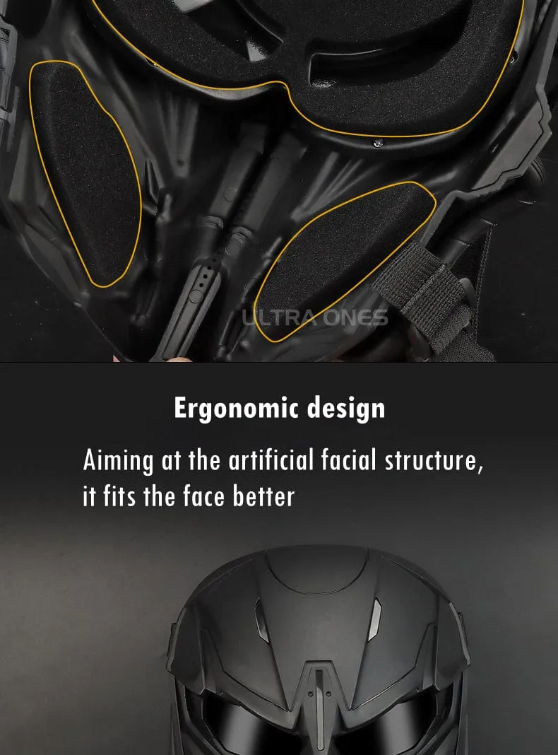 StealthGuard - Tactical Full Face Breathable Air-soft Helmet