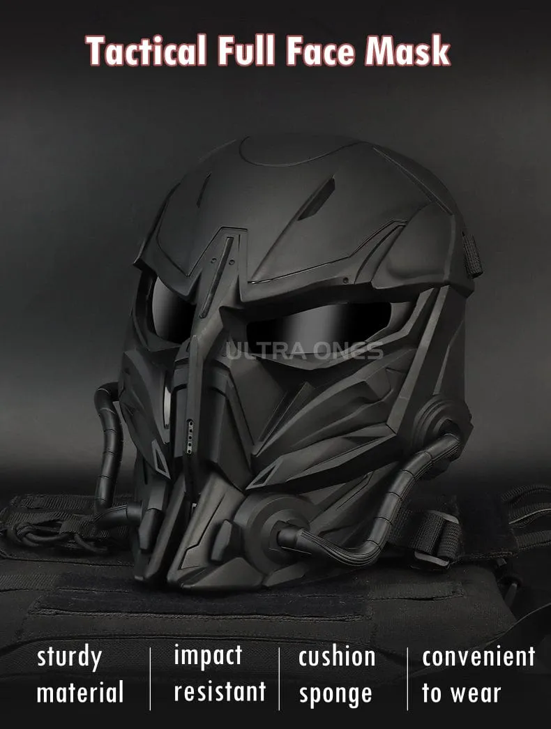 StealthGuard - Tactical Full Face Breathable Air-soft Helmet
