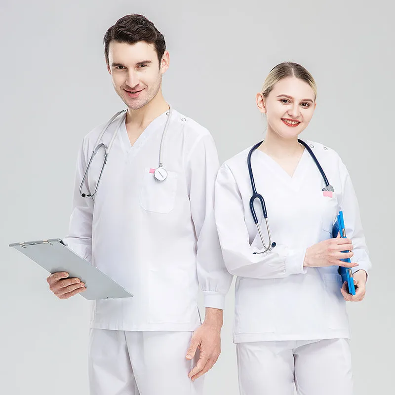 Stomatologist Overalls Anti-wrinkle Split Brush Hand Suit
