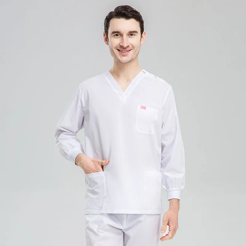 Stomatologist Overalls Anti-wrinkle Split Brush Hand Suit