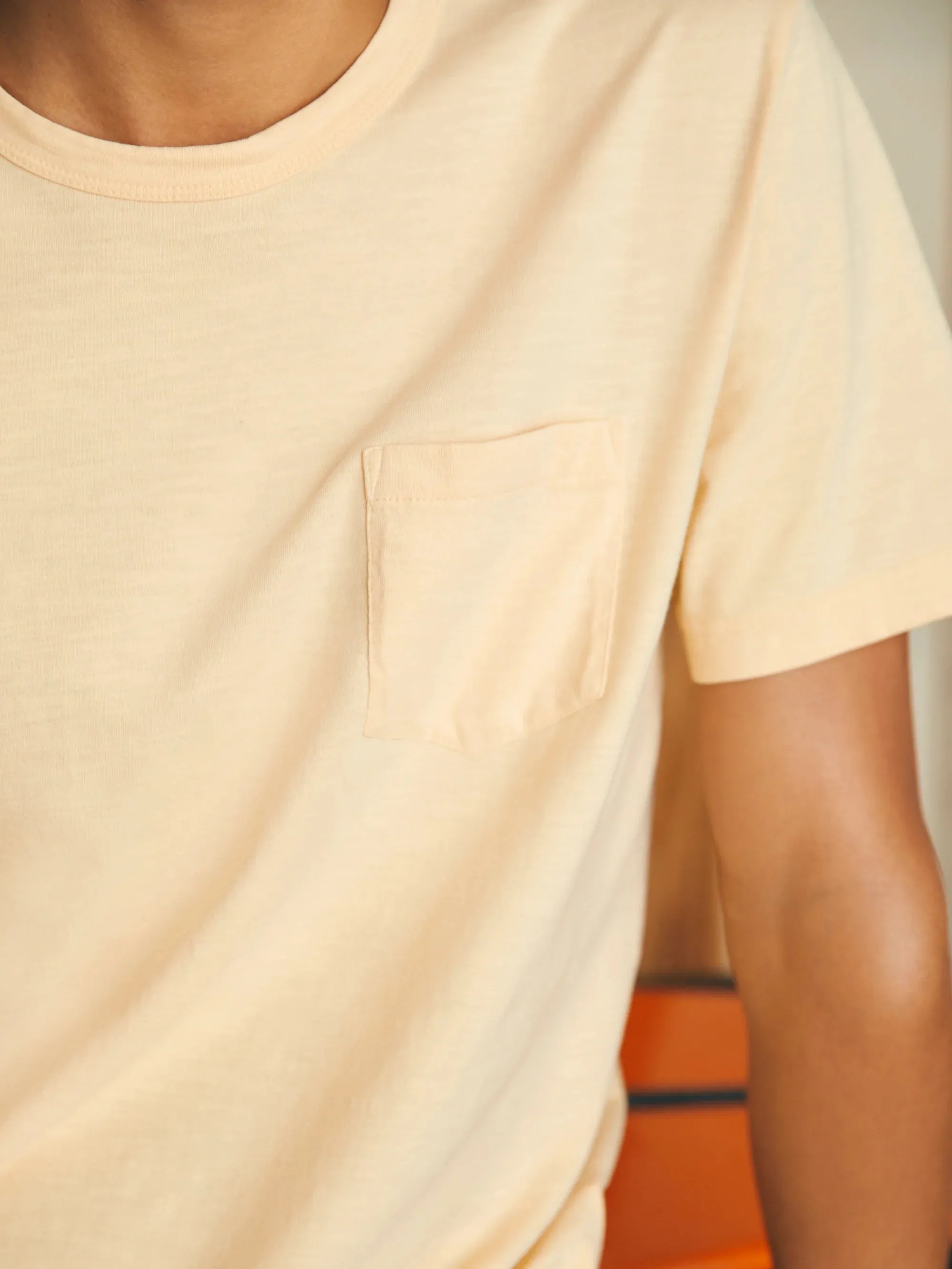 Sunwashed Pocket Tee - Sunny Days
