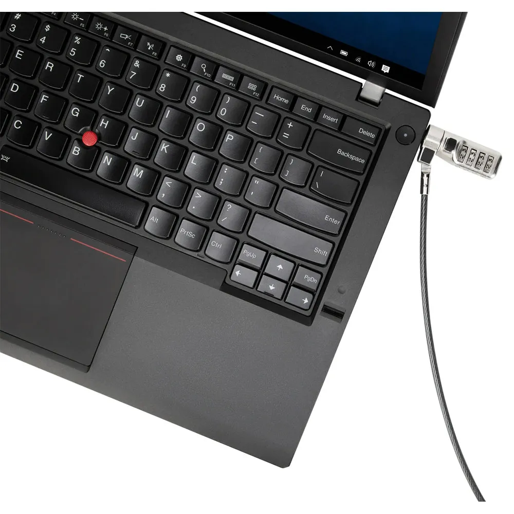 Targus ASP71GLX DEFCON® Compact Resettable Combo Cable Lock
