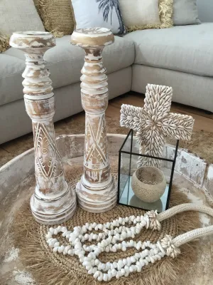 Timber Candle Holder