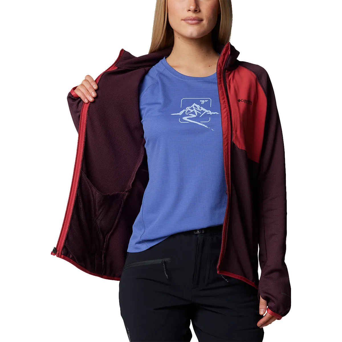 Triple Canyon™ Grid Fleece FZ - Moonvista