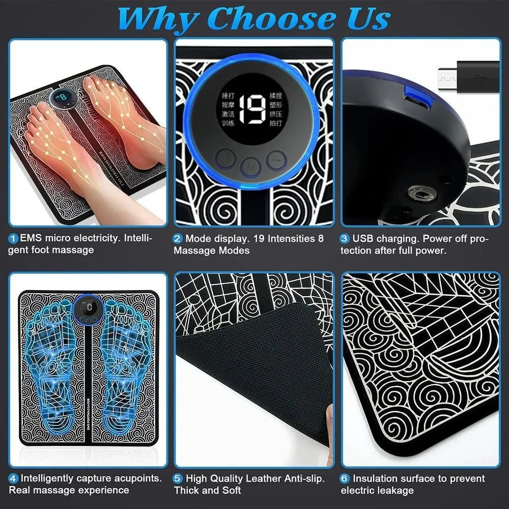 Ultimate Pulse Foot Massager: Elevate Relaxation & Pain Relief