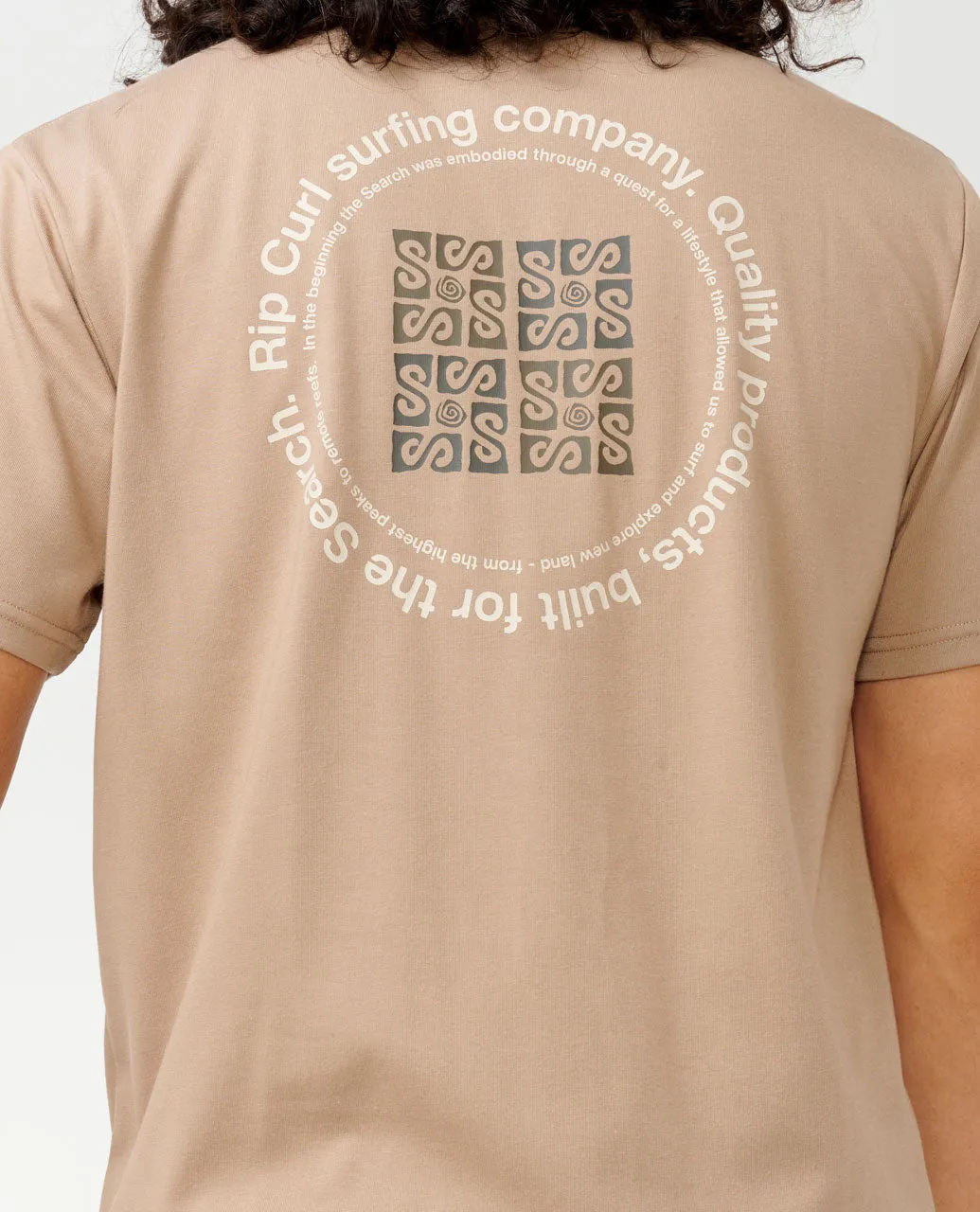 VaporCool Search Rubix Tee - Sand Dune