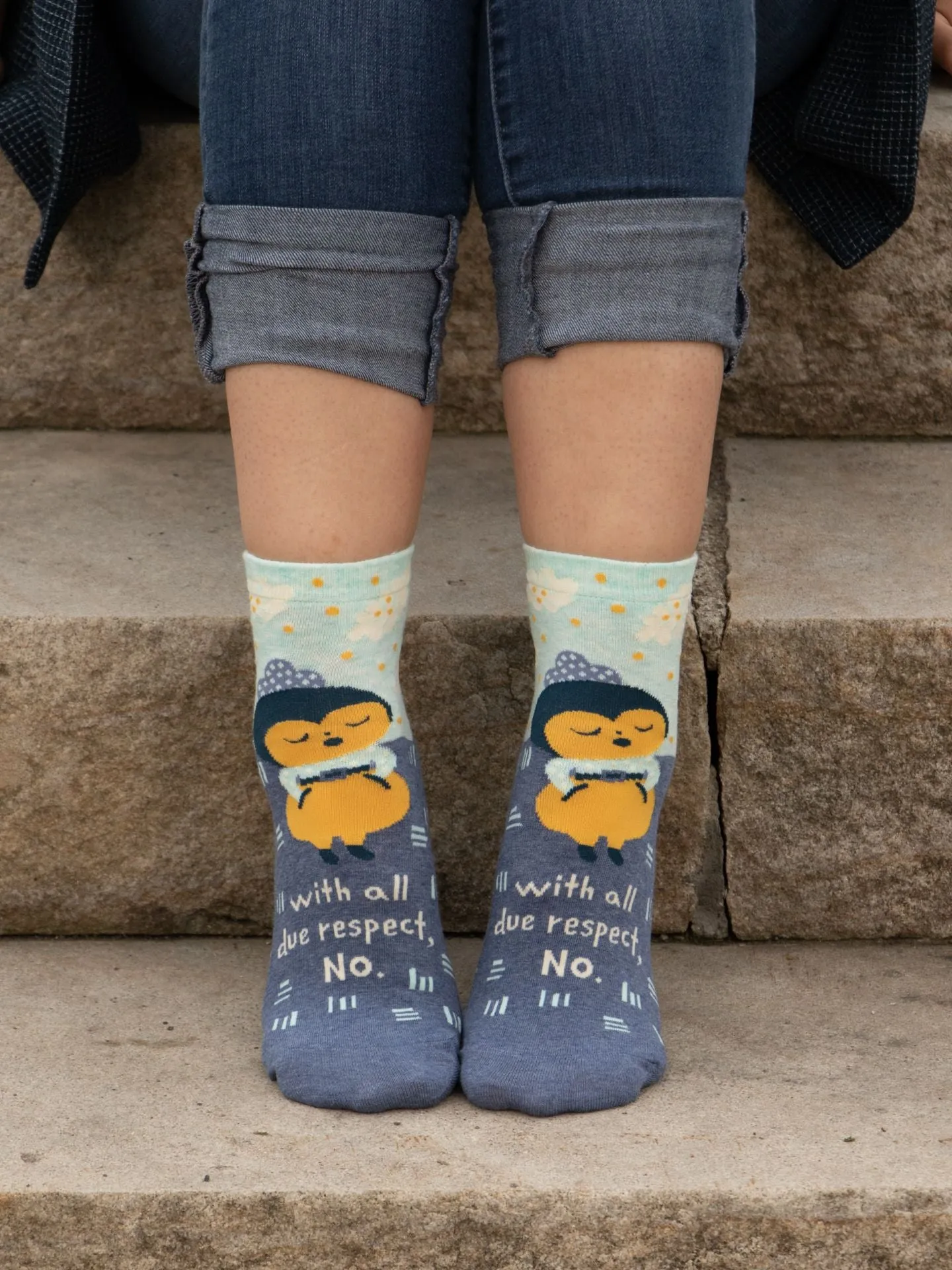 With All Due Respect, No. W-Ankle Socks