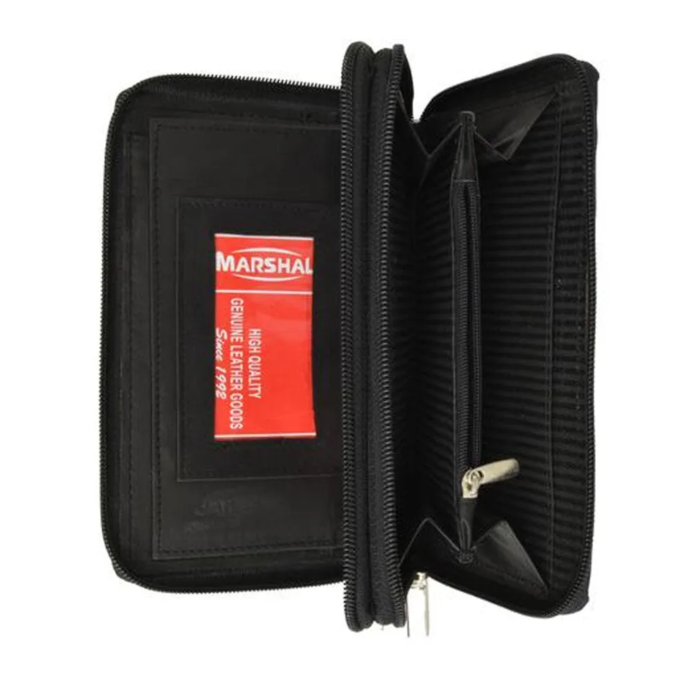 Womens Leather Wallet Lady Zipper Clutch Coin Phone Purse Credit Cards Holder !