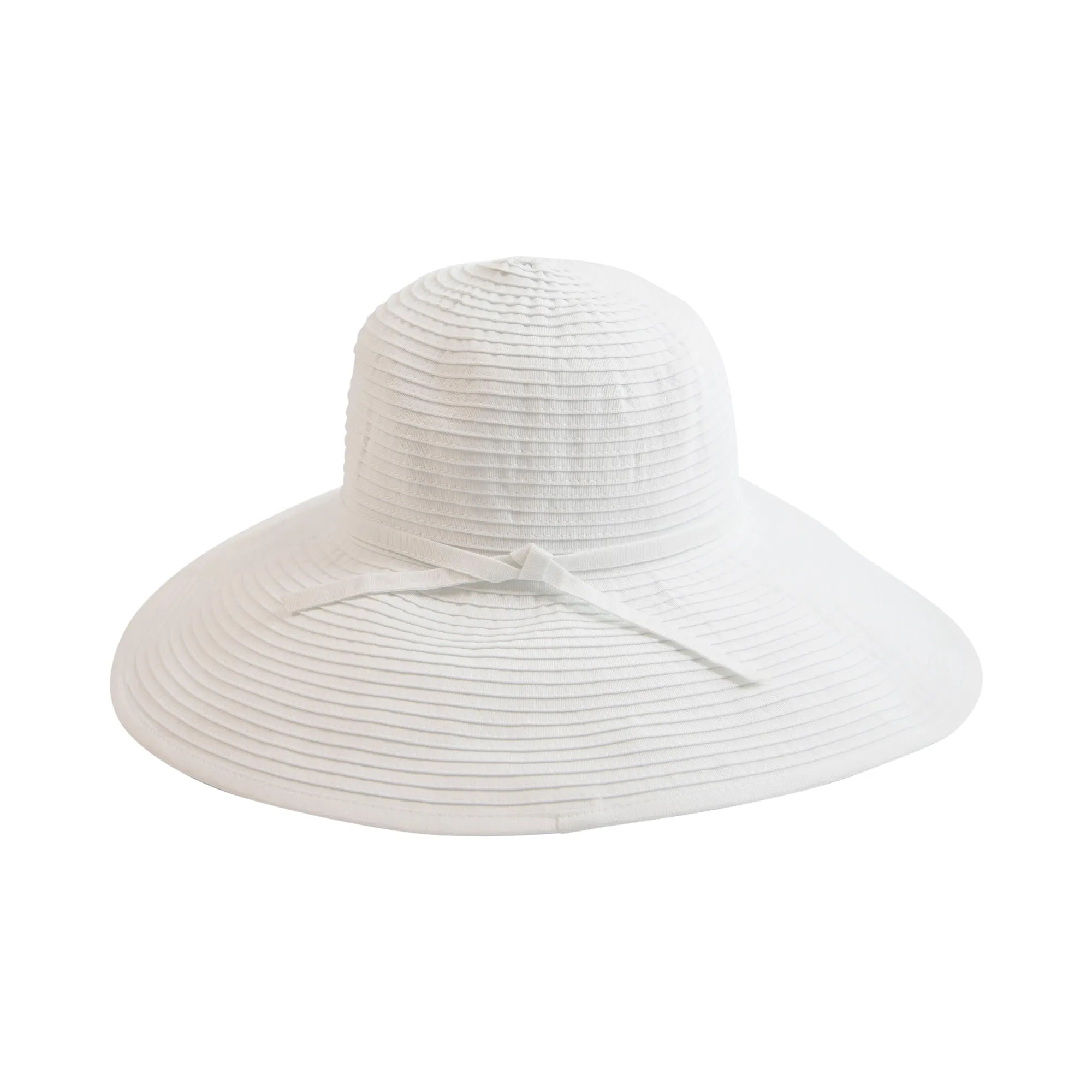 Women's Ribbon Braid Large Brim Hat