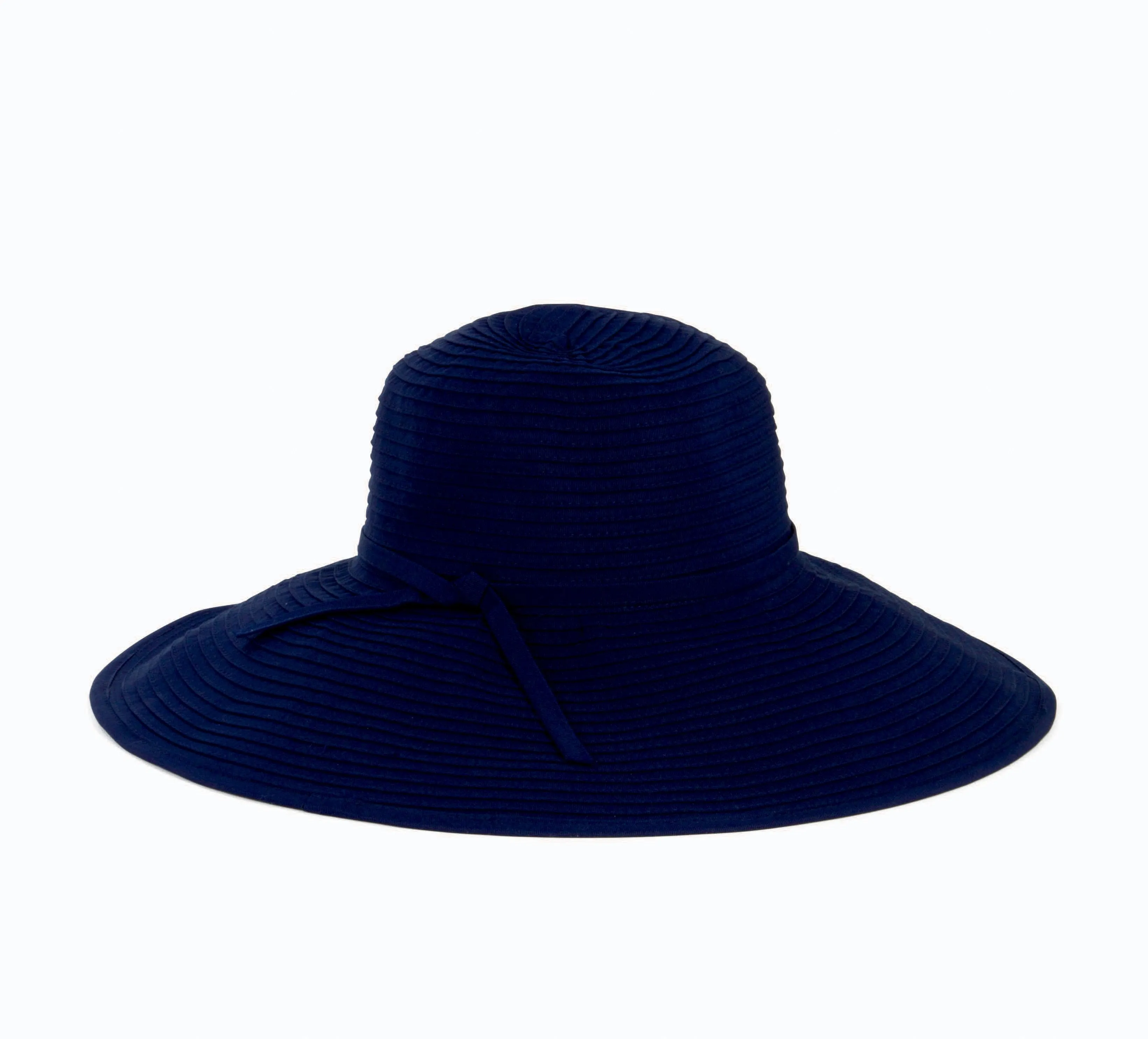 Women's Ribbon Braid Large Brim Hat
