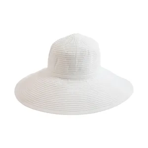 Women's Ribbon Braid Large Brim Hat