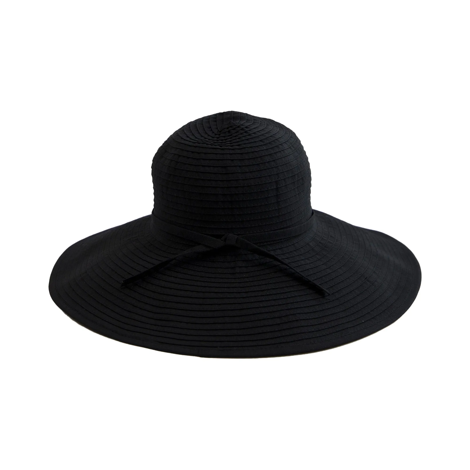 Women's Ribbon Braid Large Brim Hat